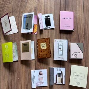Perfumes samples size bundle